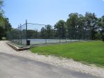 2nd Tennis Court with Pickleball Nets